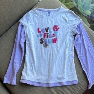 GAP cotton long sleeve t-shirt / top, size XL (12)